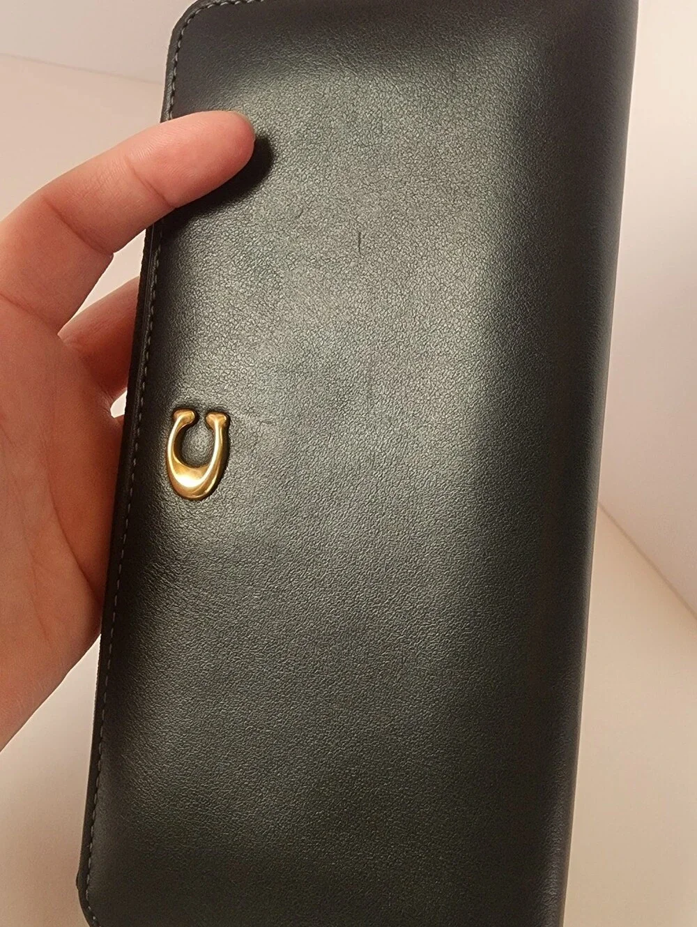 Coach Essentials Slim Accordion Wallet NWT (Flawed)